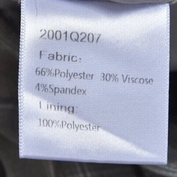 J.ING School Girl Plaid Checkered Pleated Skirt Gray Size XS - Picture 7 of 10